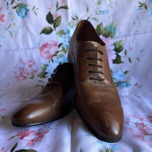 Zara Men’s Classic Brown Leather Men's Shoes